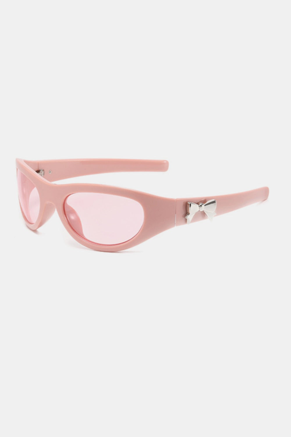 Polycarbonate Frame Cat-Eye Sunglasses Sunset and Swim Dusty Pink One Size 