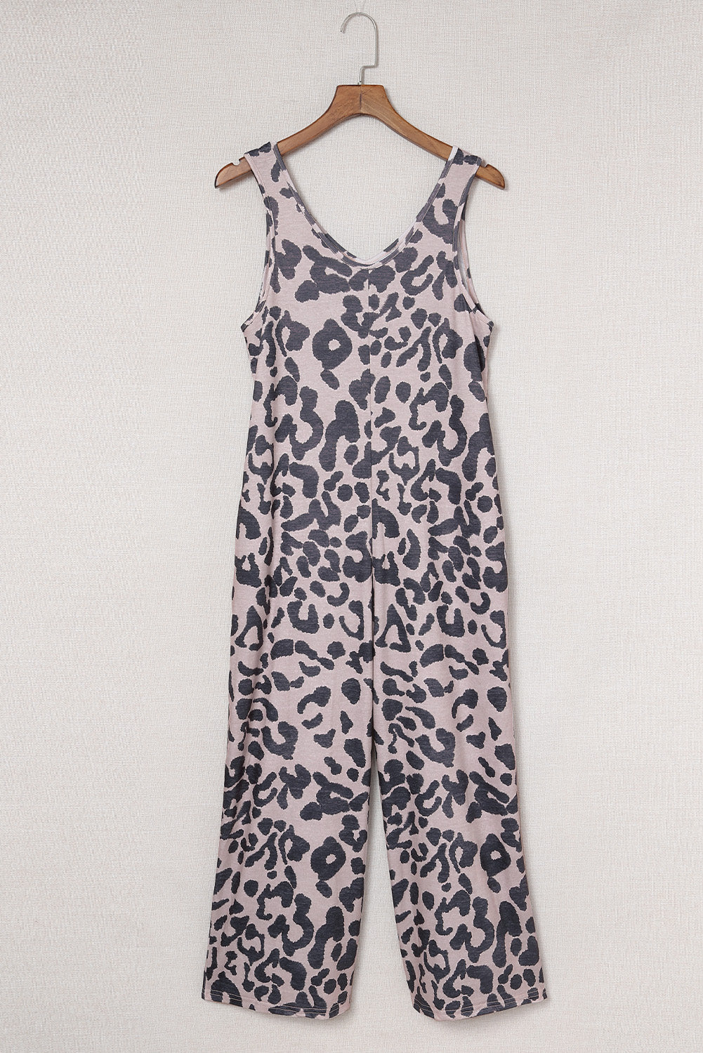 Sunset and Swim Leopard Sleeveless Wide Leg Jumpsuit Sunset and Swim   