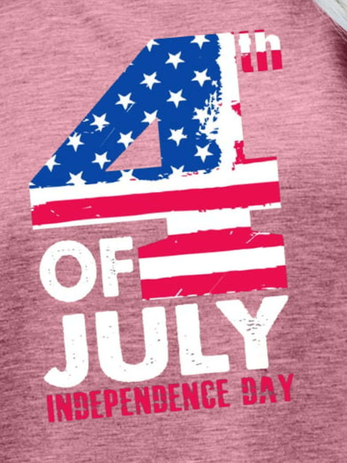 4th OF JULY INDEPENDENCE DAY Graphic Tee  Sunset and Swim   