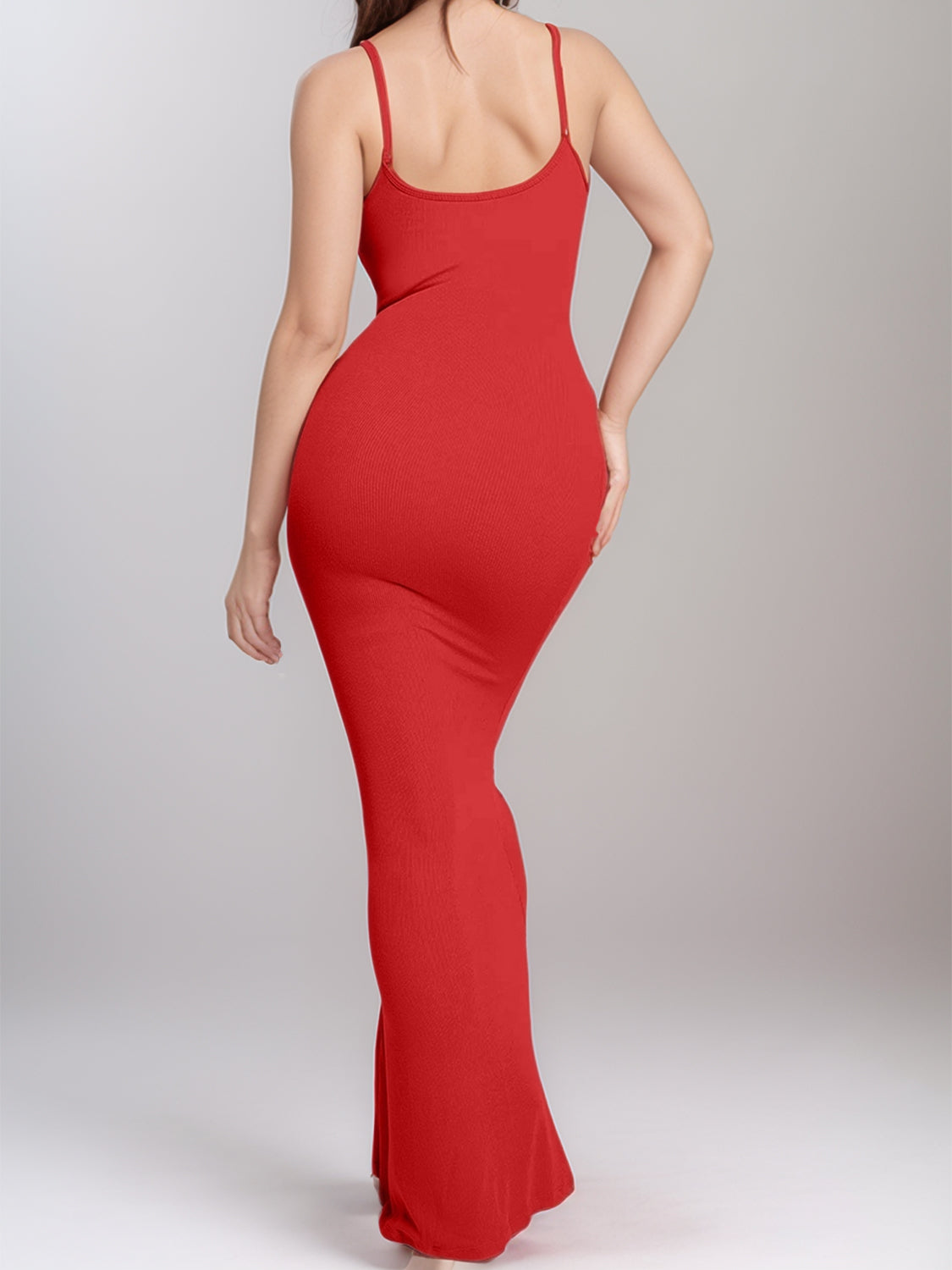 Basic Bae Built-In Shapewear Sleeveless Maxi Dress Sunset and Swim   