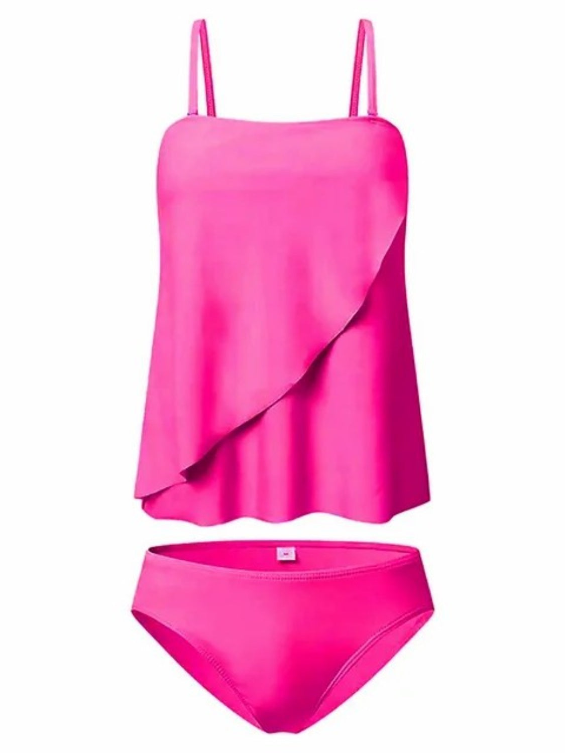 Sunset Vacation  Detachable Strap Top and Brief Swim Set Sunset and Swim   