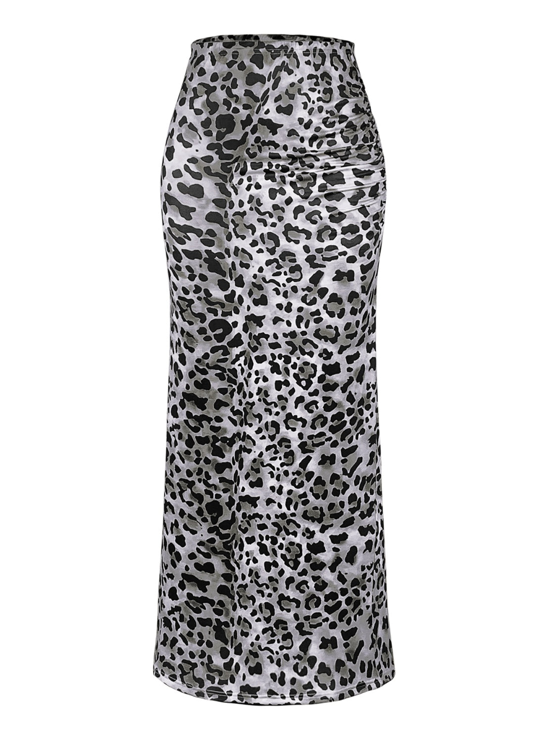 Honey Slit Leopard Midi Skirt Sunset and Swim   