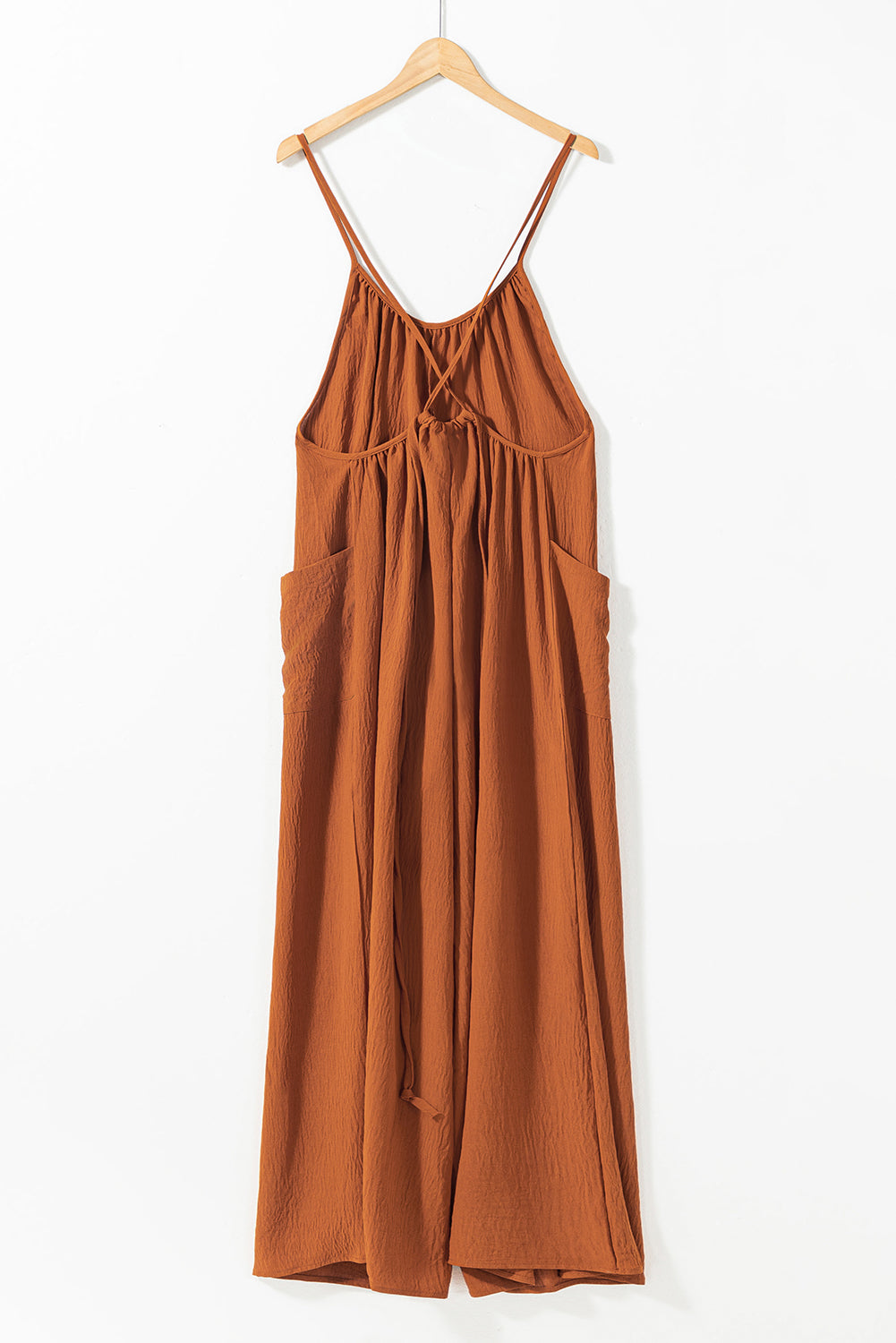 Sunset and Swim  Scoop Neck Spaghetti Strap Jumpsuit Sunset and Swim   