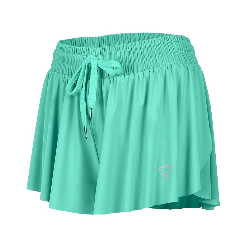 DynamicMotion Flex Shorts®  Sunset and Swim Green S 