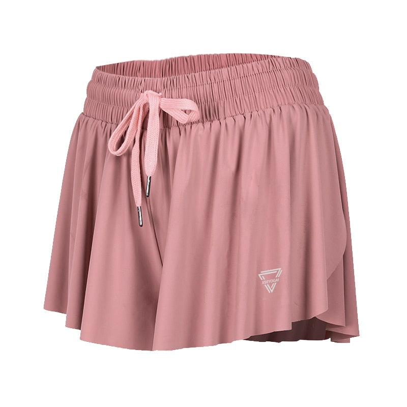 DynamicMotion Flex Shorts®  Sunset and Swim Pink S 