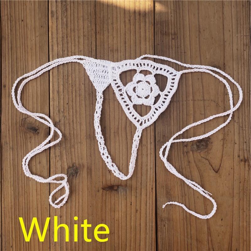 13 Colors Crochet Thong String Women&#39;s Mini Secret Romance Bikini Micro Swimwear Sunset and Swim   