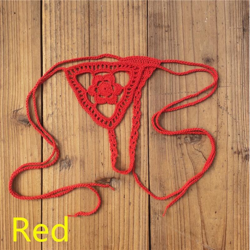 13 Colors Crochet Thong String Women&#39;s Mini Secret Romance Bikini Micro Swimwear Sunset and Swim   