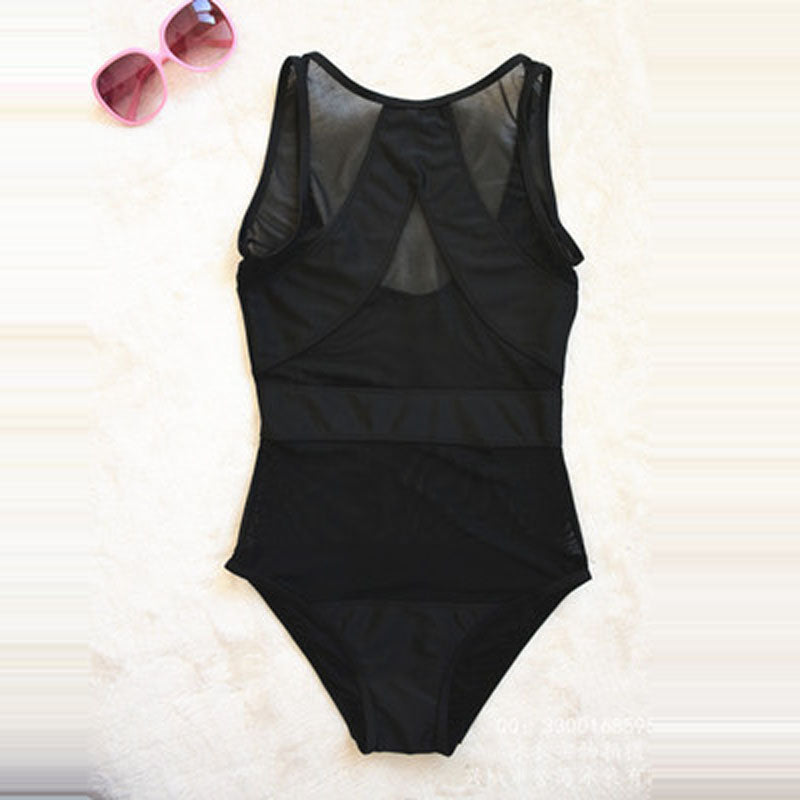 Temptress See Through Mesh One Piece Swimsuit Sunset and Swim   