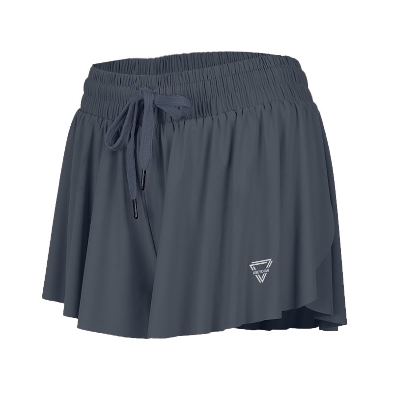 DynamicMotion Flex Shorts®  Sunset and Swim Grey S 