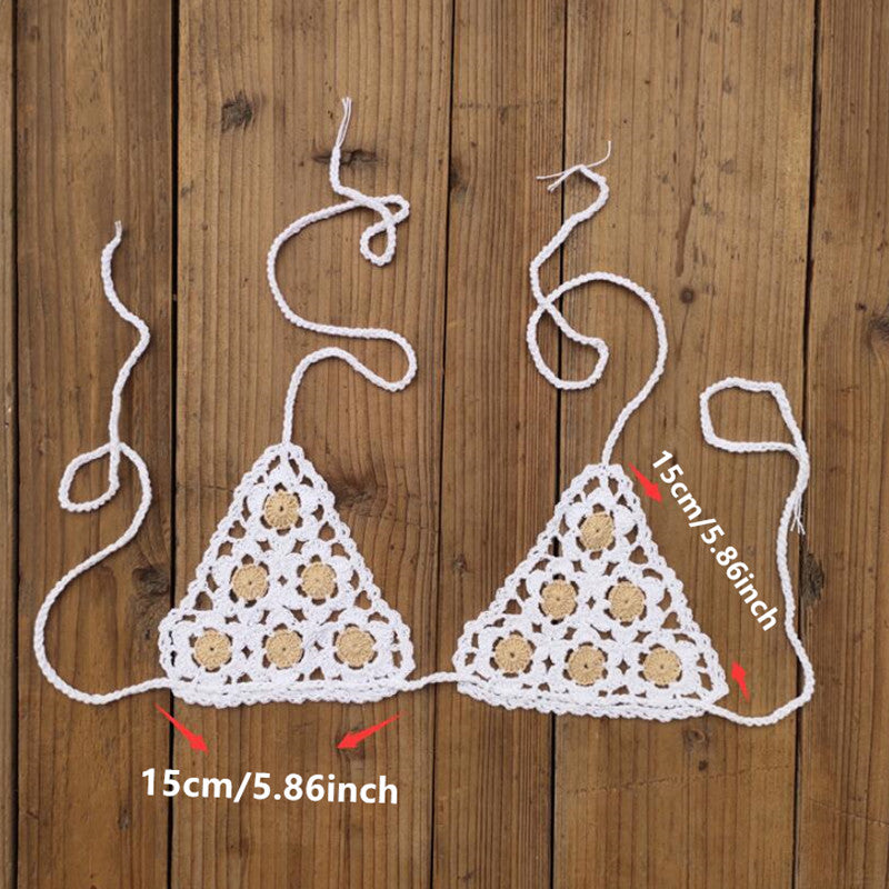 Crochet See Through Micro Extreme Mini String Bikini – Sunset and Swim