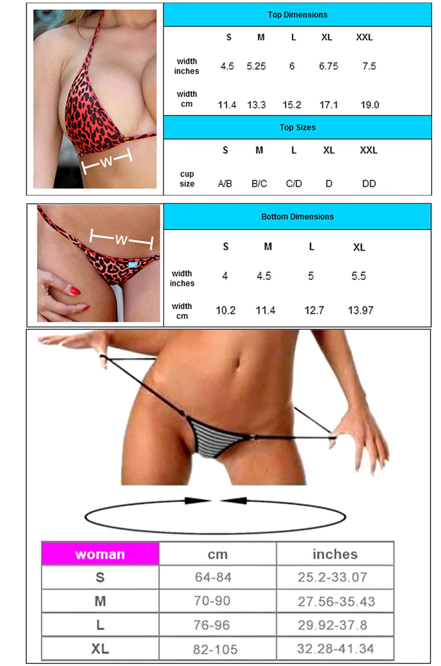 Sunset and Swim Triangle Micro Extreme String Bikini Sunset and Swim   