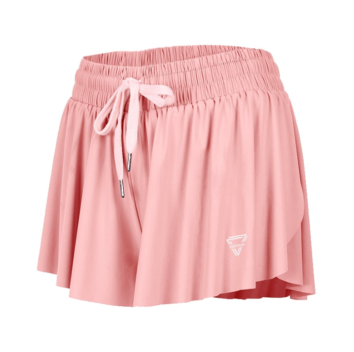 DynamicMotion Flex Shorts®  Sunset and Swim Light Pink S 