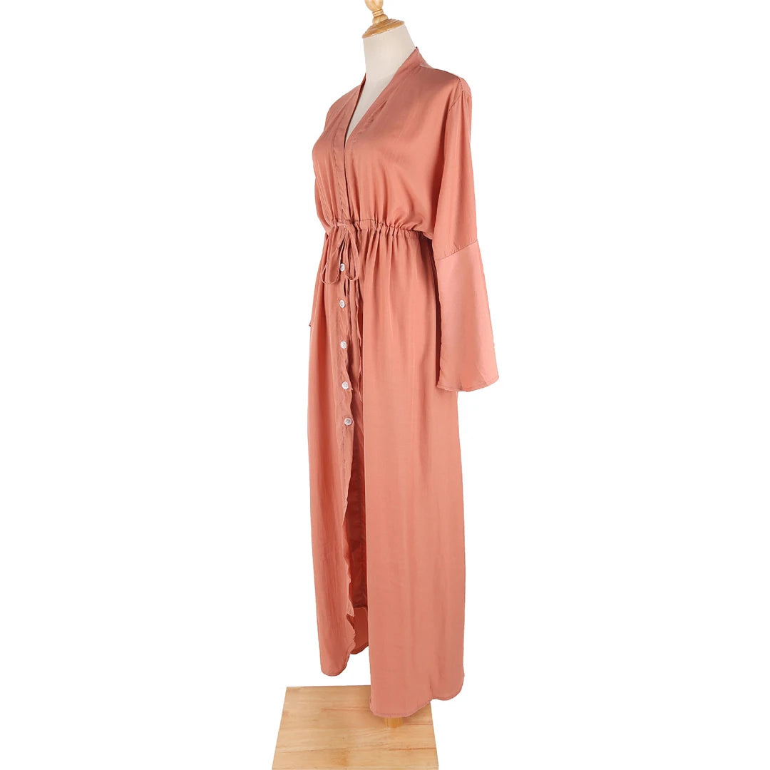 Valentina Maxi Beach Dress Cover Up Sunset and Swim   