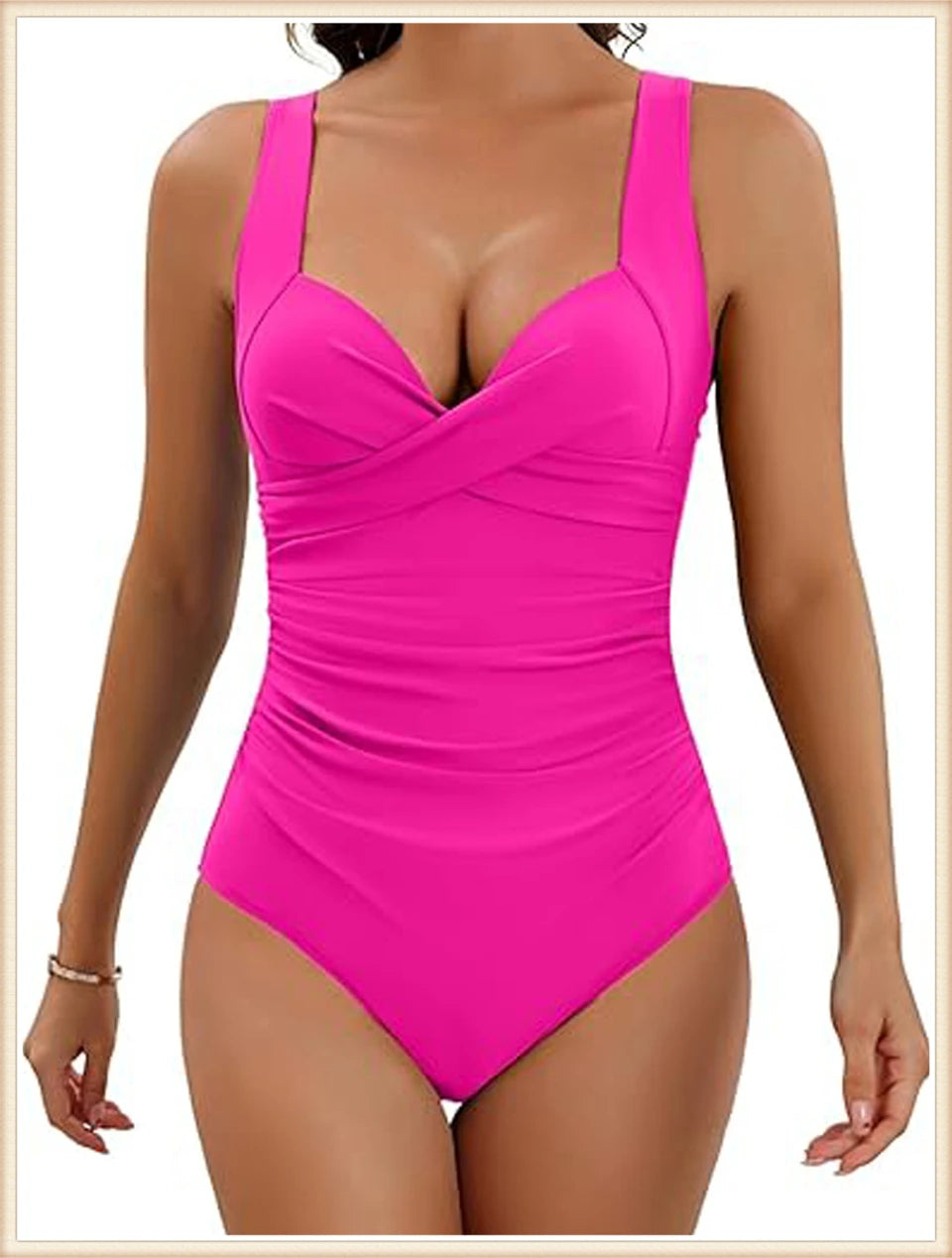 Sculpted Silhouette Shaping Swimsuit Sunset and Swim   