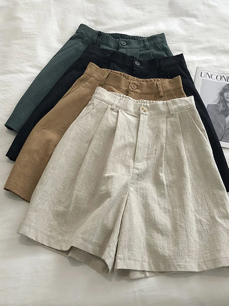 Hamptons Linen Shorts Sunset and Swim