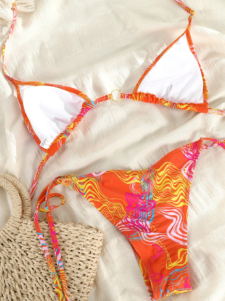 Sunset and Swim Sexy Halter Strap Bikini Sunset and Swim   