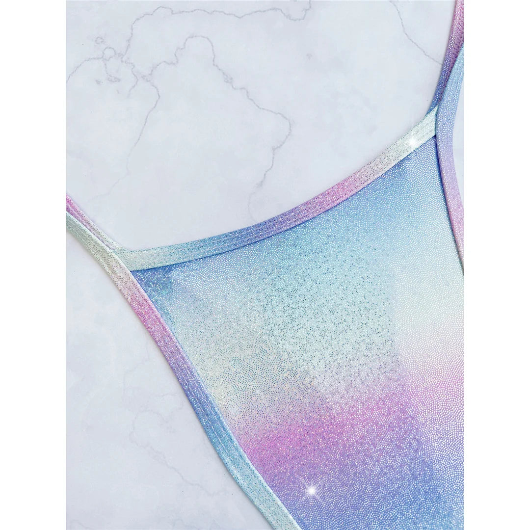 Gradient Extreme Micro Thong Swimsuit Sunset and Swim   