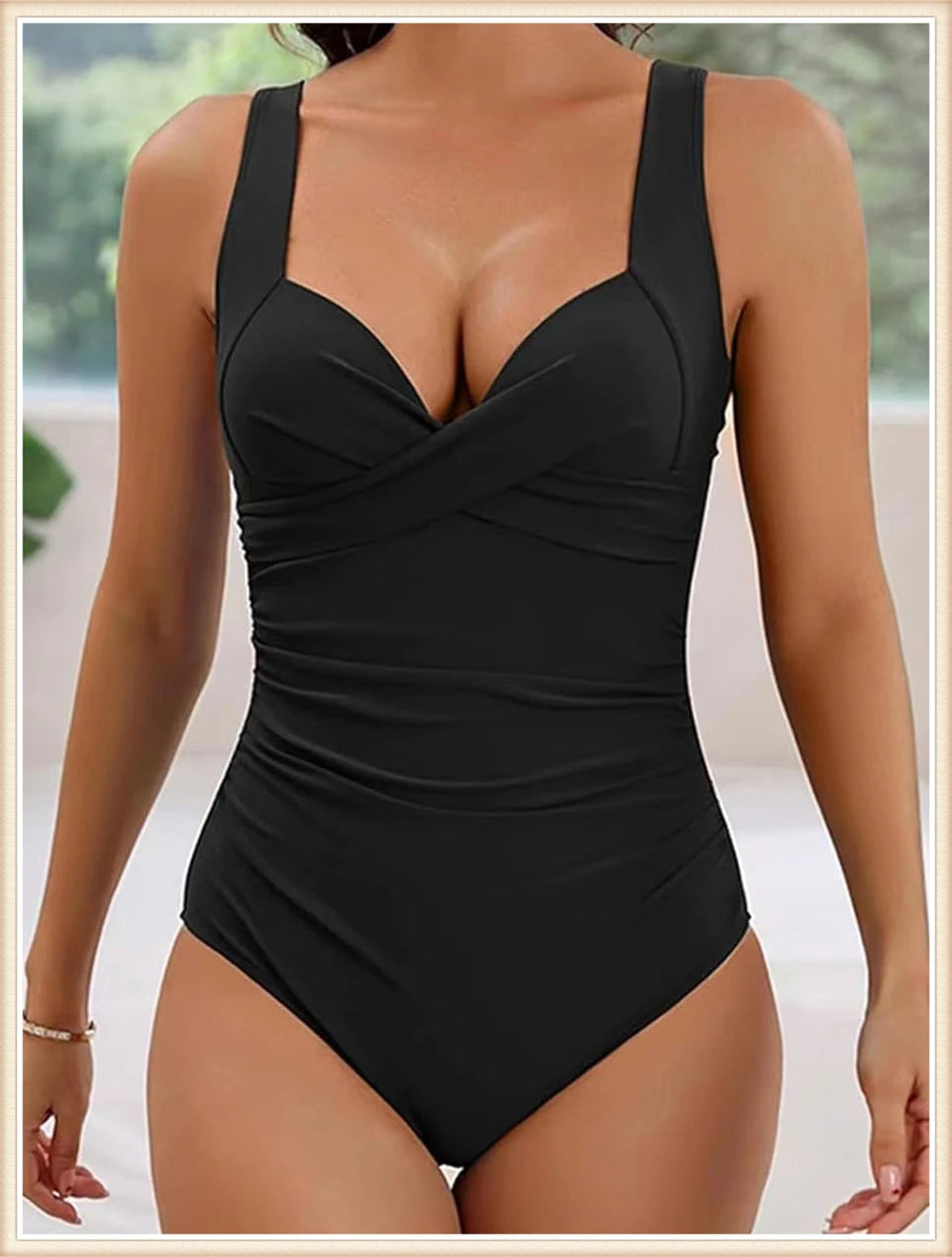 Sculpted Silhouette Shaping Swimsuit Sunset and Swim   