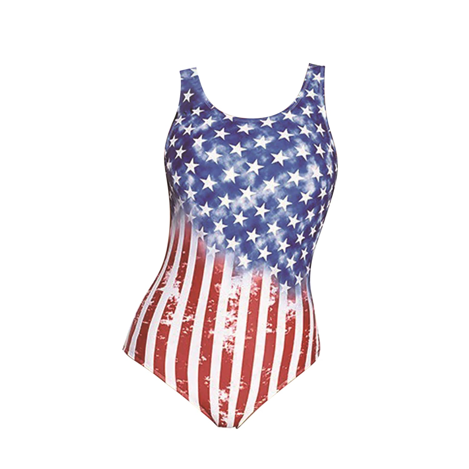 Red, White & Blue USA Flag Swimsuit  Sunset and Swim   