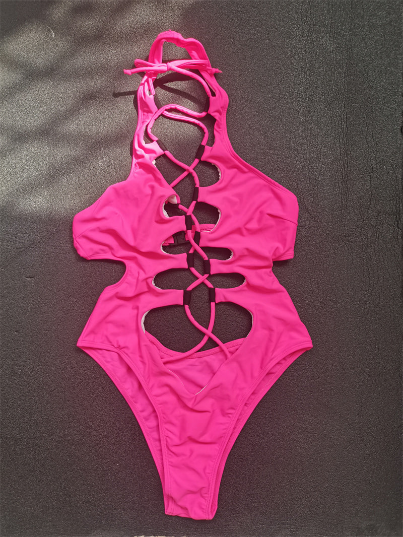 Summer Siren Extreme Cut Out Hollow Out Monokini Swimsuit  Sunset and Swim   
