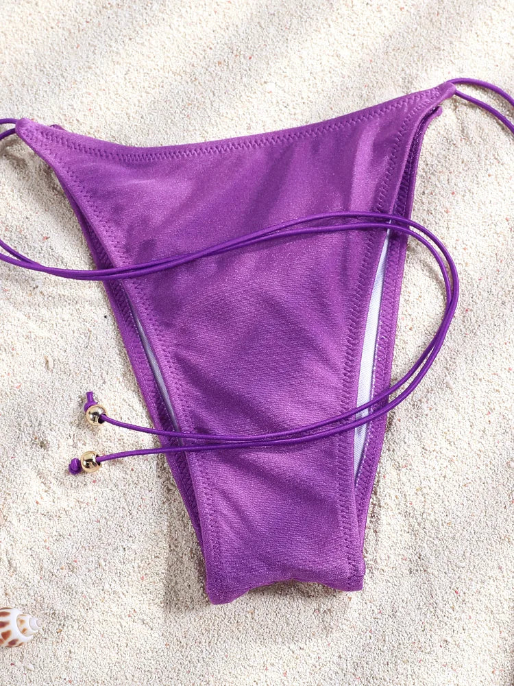 Wave Maker Triangle Bikini Sunset and Swim   