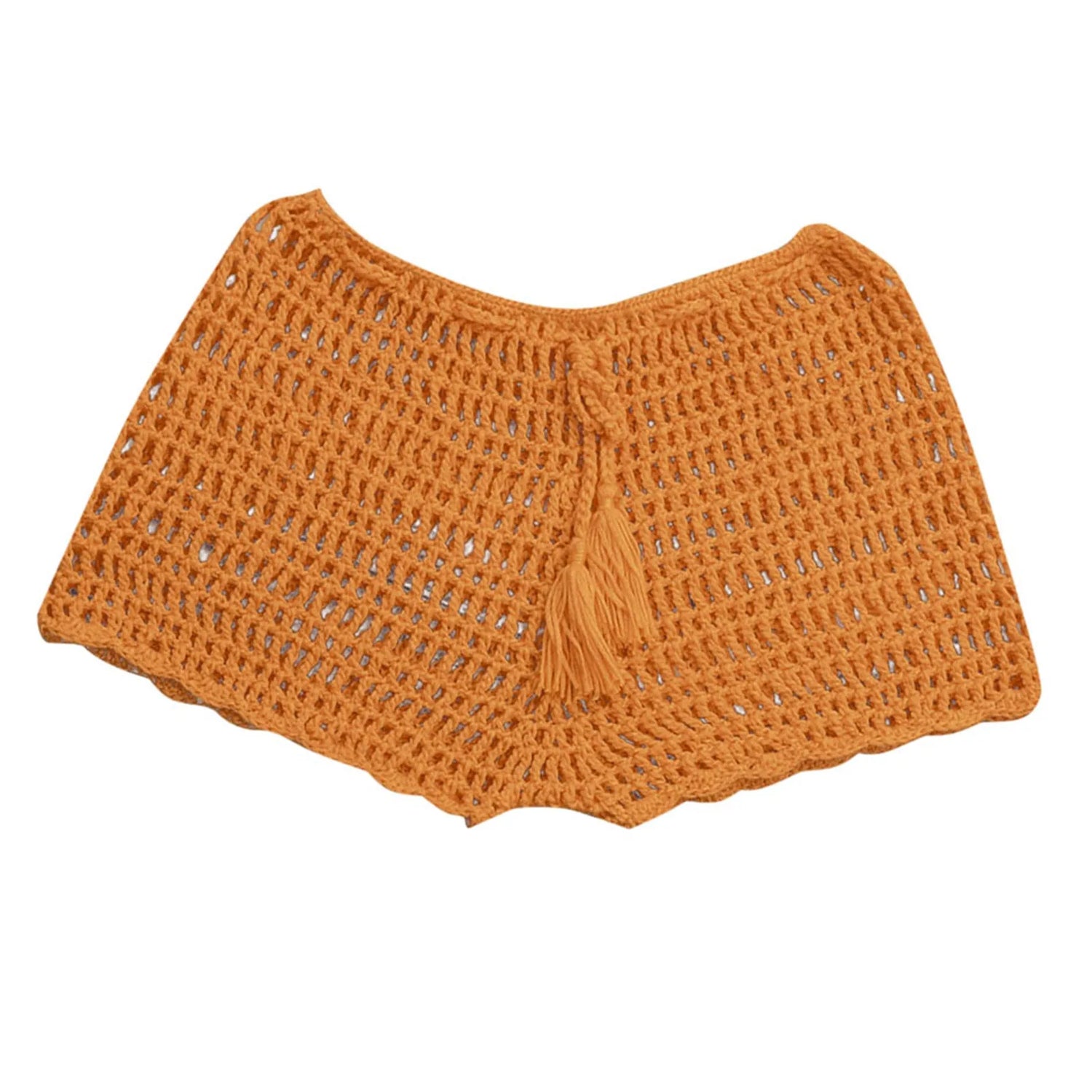 Tropical Dreamweaver Crochet Shorts Sunset and Swim   