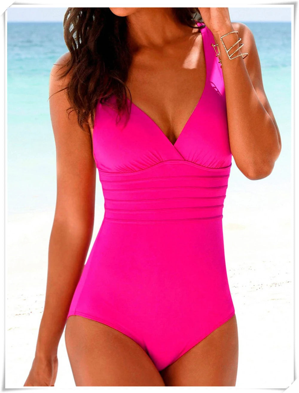 Serenity Shores One Piece Swimsuit Sunset and Swim