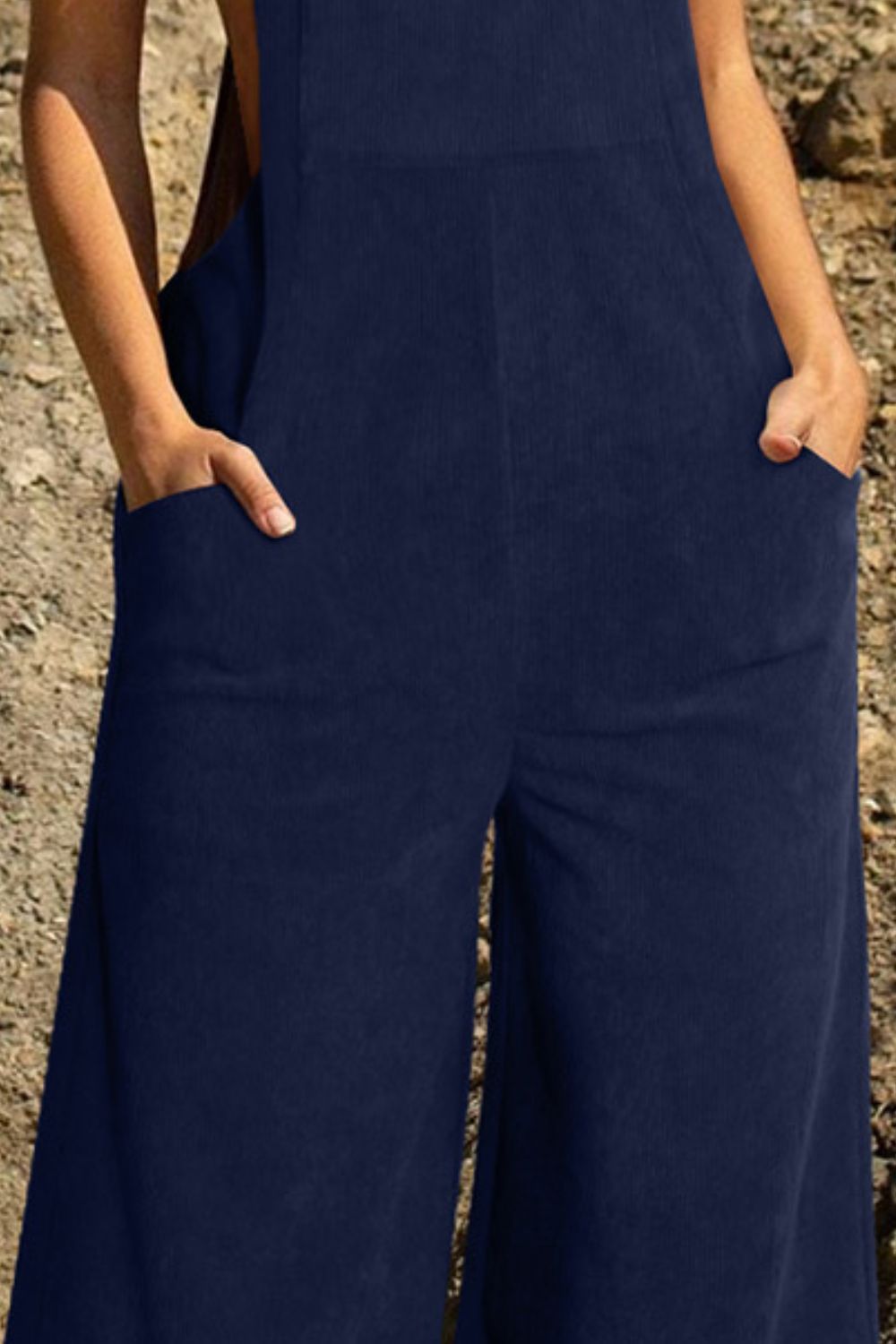 Sunset and Swim  Pocketed Wide Leg Overall Sunset and Swim   