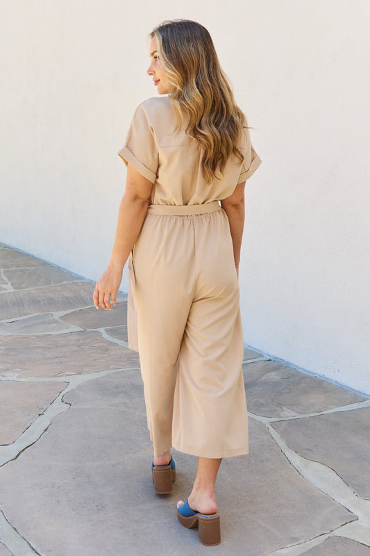 Petal Dew All In One Plus Size Solid Jumpsuit Sunset and Swim   