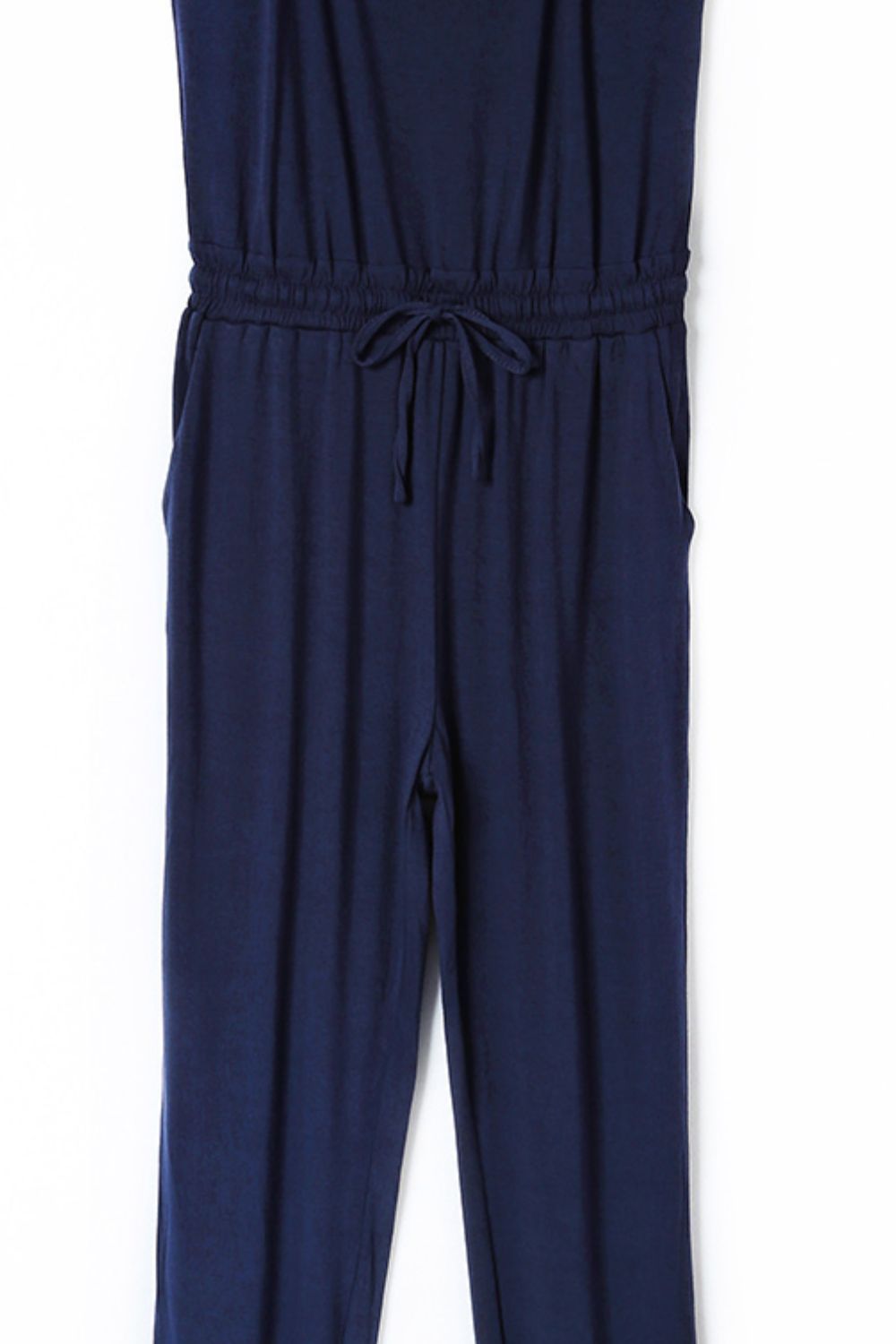Spaghetti Strap Jumpsuit with Pockets  Sunset and Swim   