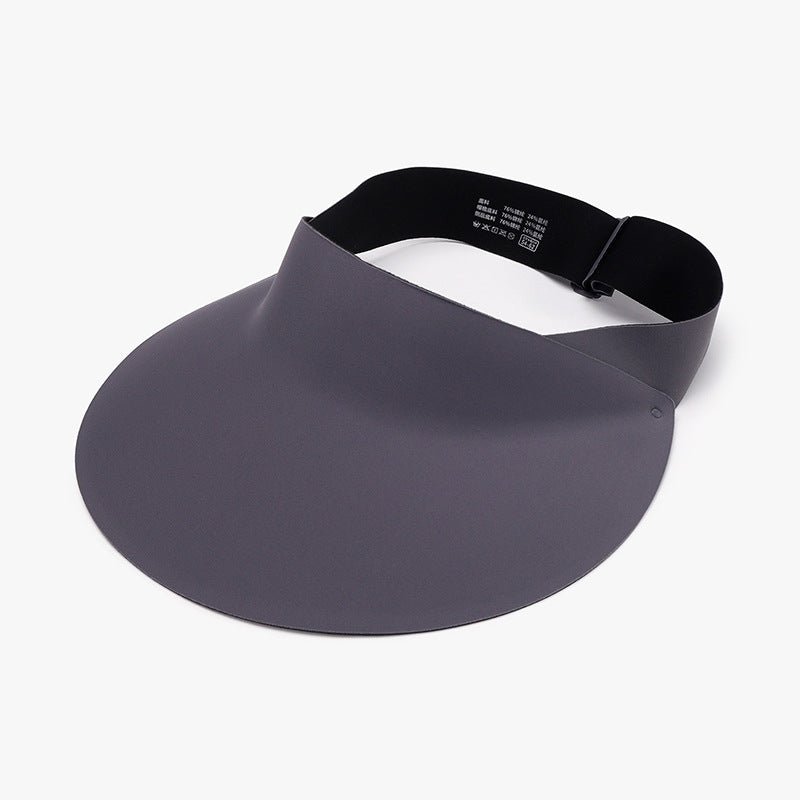 Breathable Adjustable Ice Silk Sun Hat Sunset and Swim Dark Gray One Size 