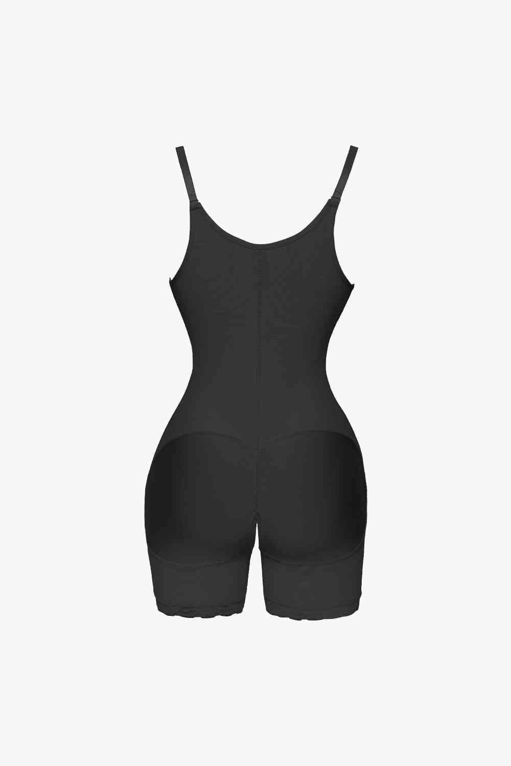 Full Size Side Zipper Under-Bust Shaping Bodysuit  Sunset and Swim   