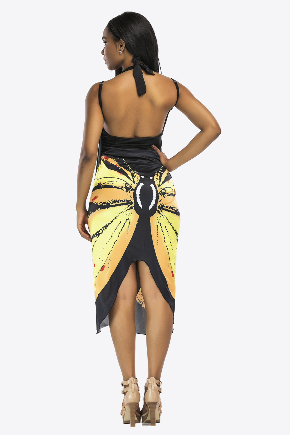 Butterfly Spaghetti Strap Swimsuit Cover Up  Sunset and Swim   