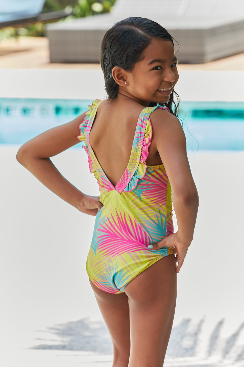 Marina West Swim Deep End One-Shoulder One-Piece Swimsuit Mother Daugh –  Sunset and Swim