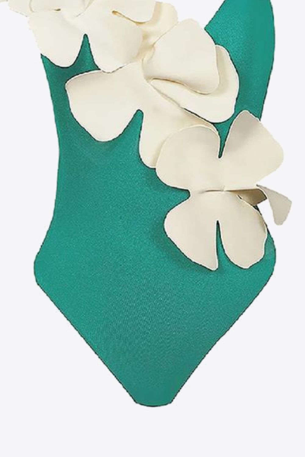 Flower Contrast One-Piece Swimsuit  Sunset and Swim   