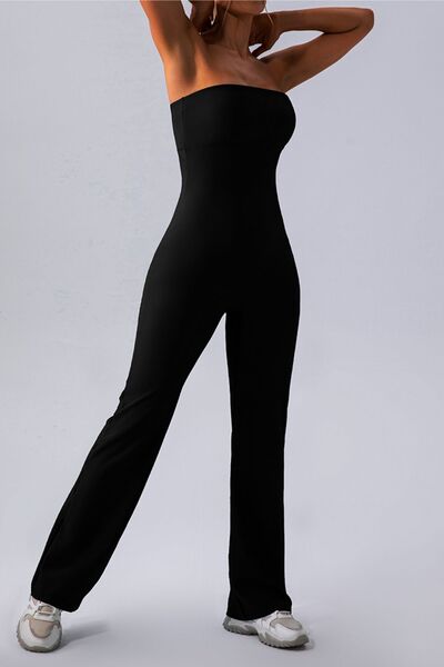 Sleeveless Straight Active Jumpsuit  Sunset and Swim   