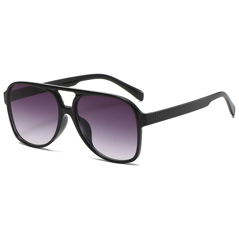 Ocean Breeze Big Frame Coloured Sunglasses  Sunset and Swim Double Gray  