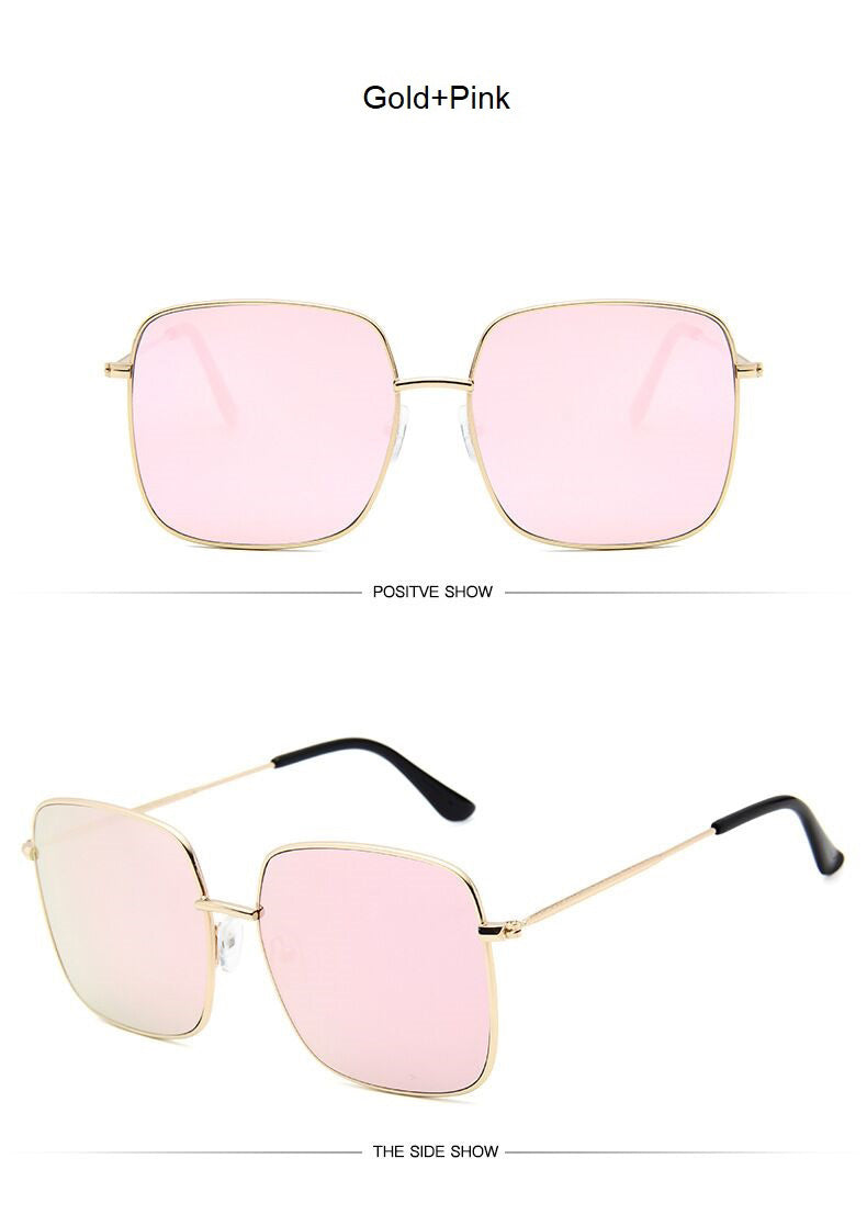 Sunny Days Fashion Square Sunglasses for Women  Sunset and Swim   