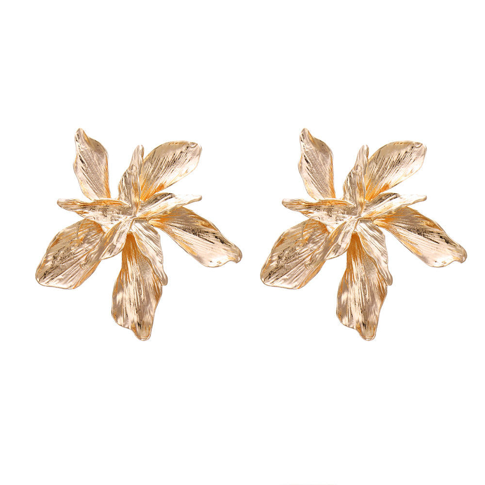 Riviera Queen Flower Earrings  Sunset and Swim   
