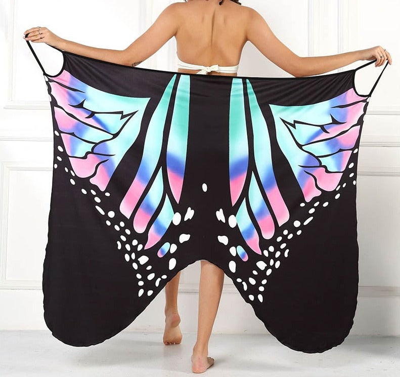 Sunset and Swim Sexy Butterfly Swimsuit Cover Up  Sunset and Swim   