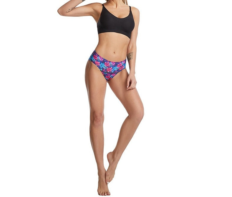 SecureSwim® Seamless Period Swimwear Bikini Bottoms – Sunset and Swim