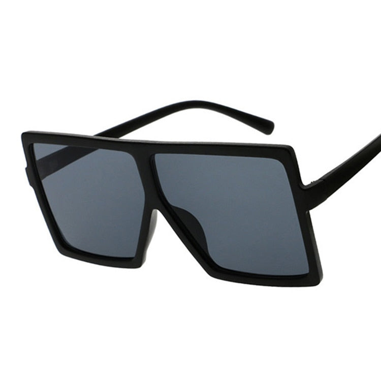 Island Goddess Shades Square Sunglasses for Women UV 400  Sunset and Swim Sand Black  