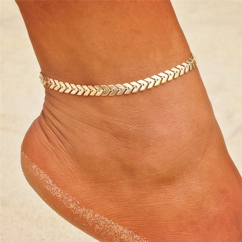 Seaside Dreams Anklet  Sunset and Swim 50072  