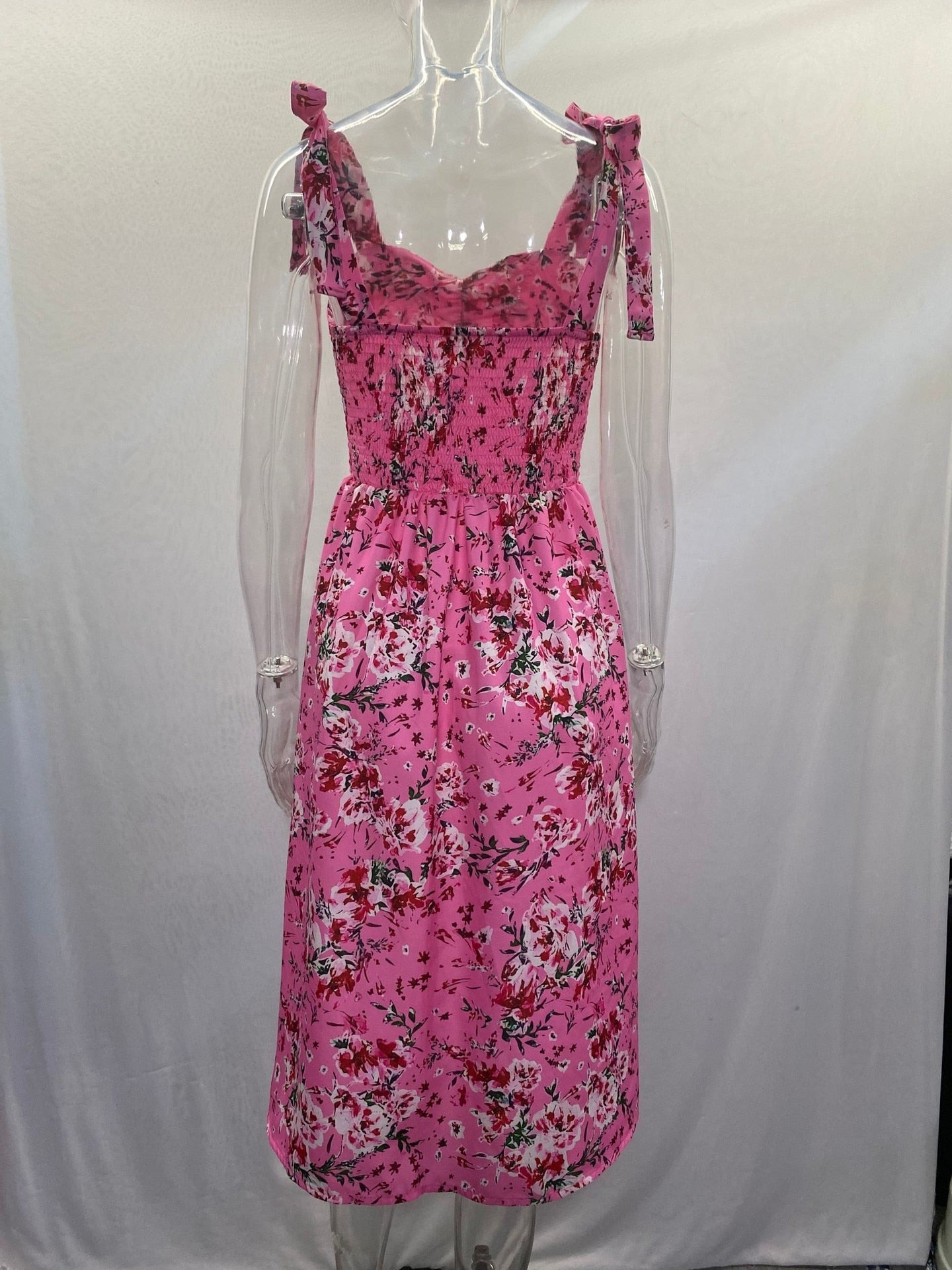Susannah Strap Dress Floral Print Sleeveless Sling Dress  Sunset and Swim   