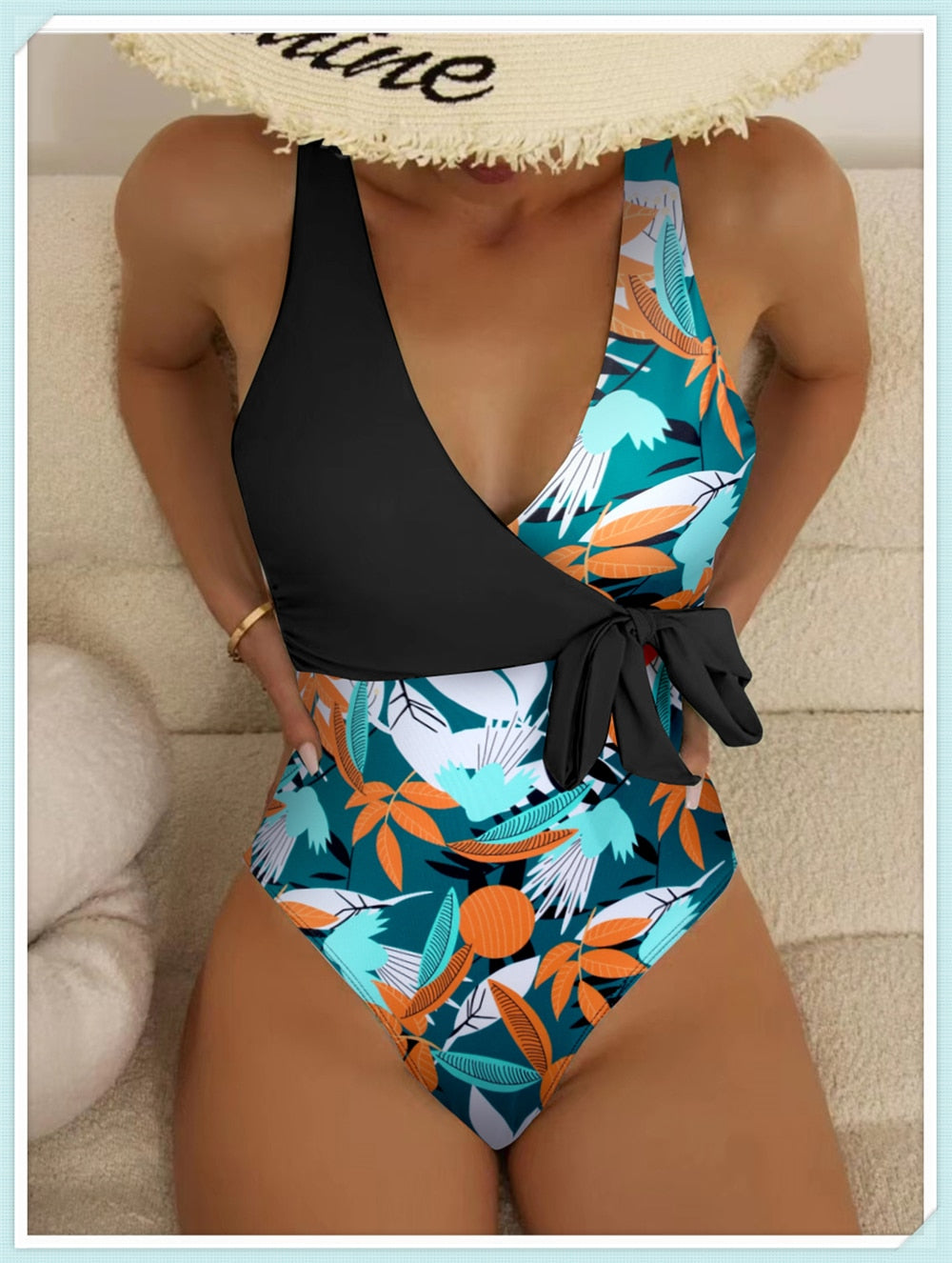 Seaside Sunset DD plus One Piece Swimsuit  Sunset and Swim   