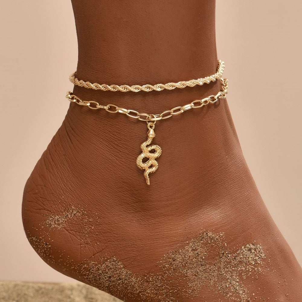Seaside Dreams Anklet  Sunset and Swim 50447  