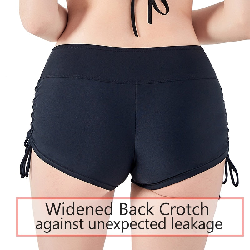 SecureSwim® Period Swimwear Bikini Bottom Shorts Sunset and Swim   