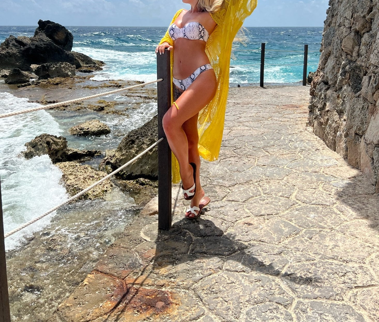 Ashley Sexy Brazilian Bandeau Push-up Bikini  Sunset and Swim   
