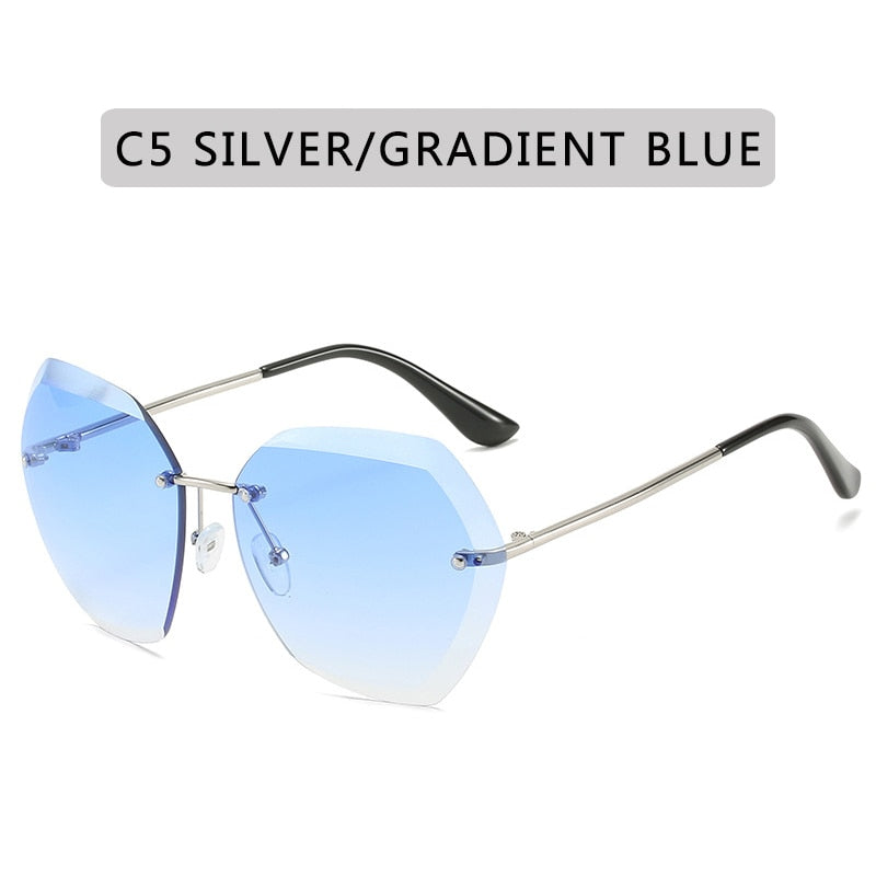 Beautiful You Gradient Sunglasses UV400  Sunset and Swim C5  
