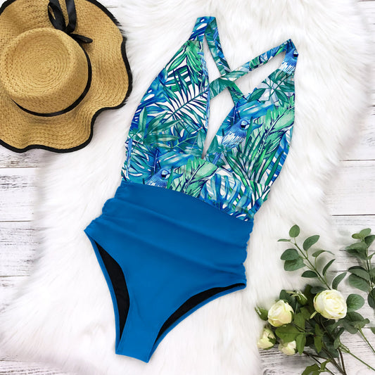 Ocean Breeze One Piece Swimsuit DD+ Fuller Bust Mesh Swimsuit – Sunset and  Swim